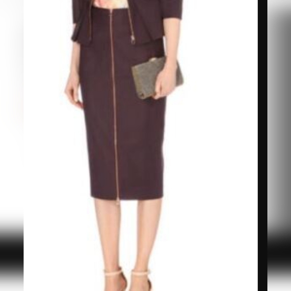 Ted Baker London Dresses & Skirts - Ted Baker London Pencil Skirts Sz5/USA 12 Black For Women Midi Formal Wool
